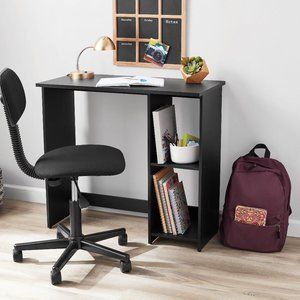 Mainstays Writing Desk, True Black Oak Finish